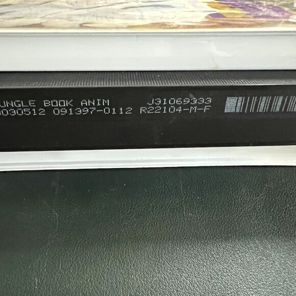 Disney VHS The Jungle Book (30th Anniversary, 1997) 11070-1 First Pressing LTD - Picture 5 of 6